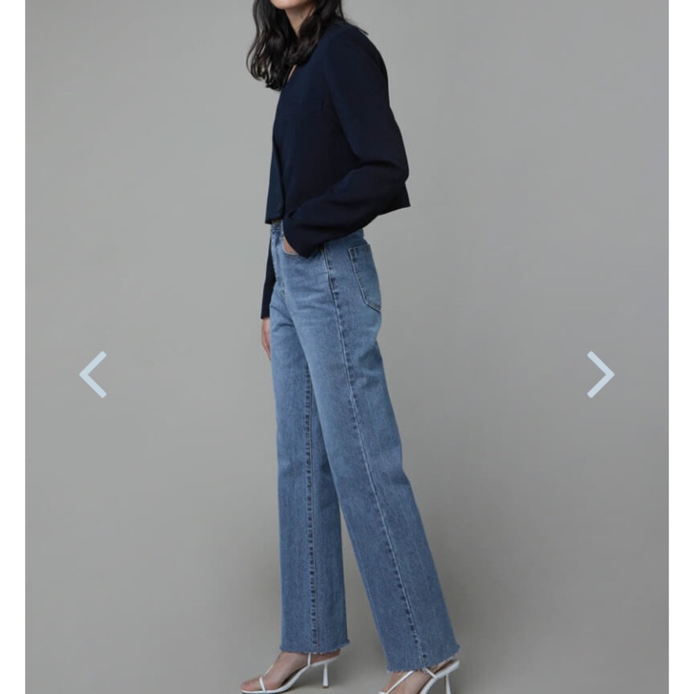 Oak + Fort straight jeans